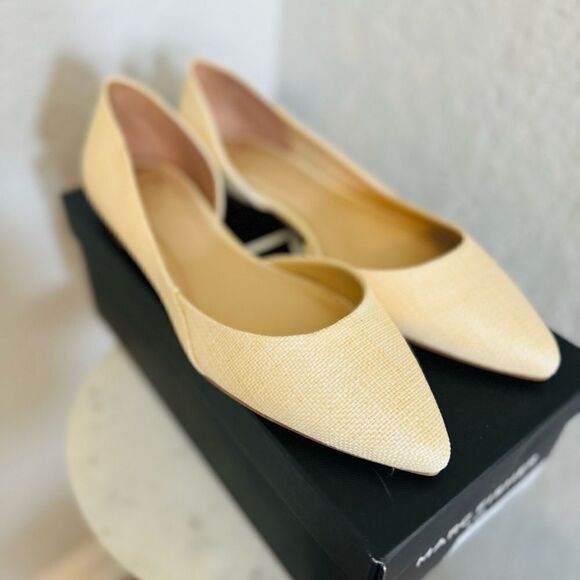 Marc Fisher LTD Women's Sunny Ballet Flat, Slip On, Chic Light Natural, 7.5 NWT - Picture 3 of 17